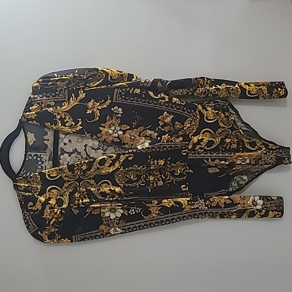 Fashion Nova Tops - Versace inspo bodysuit